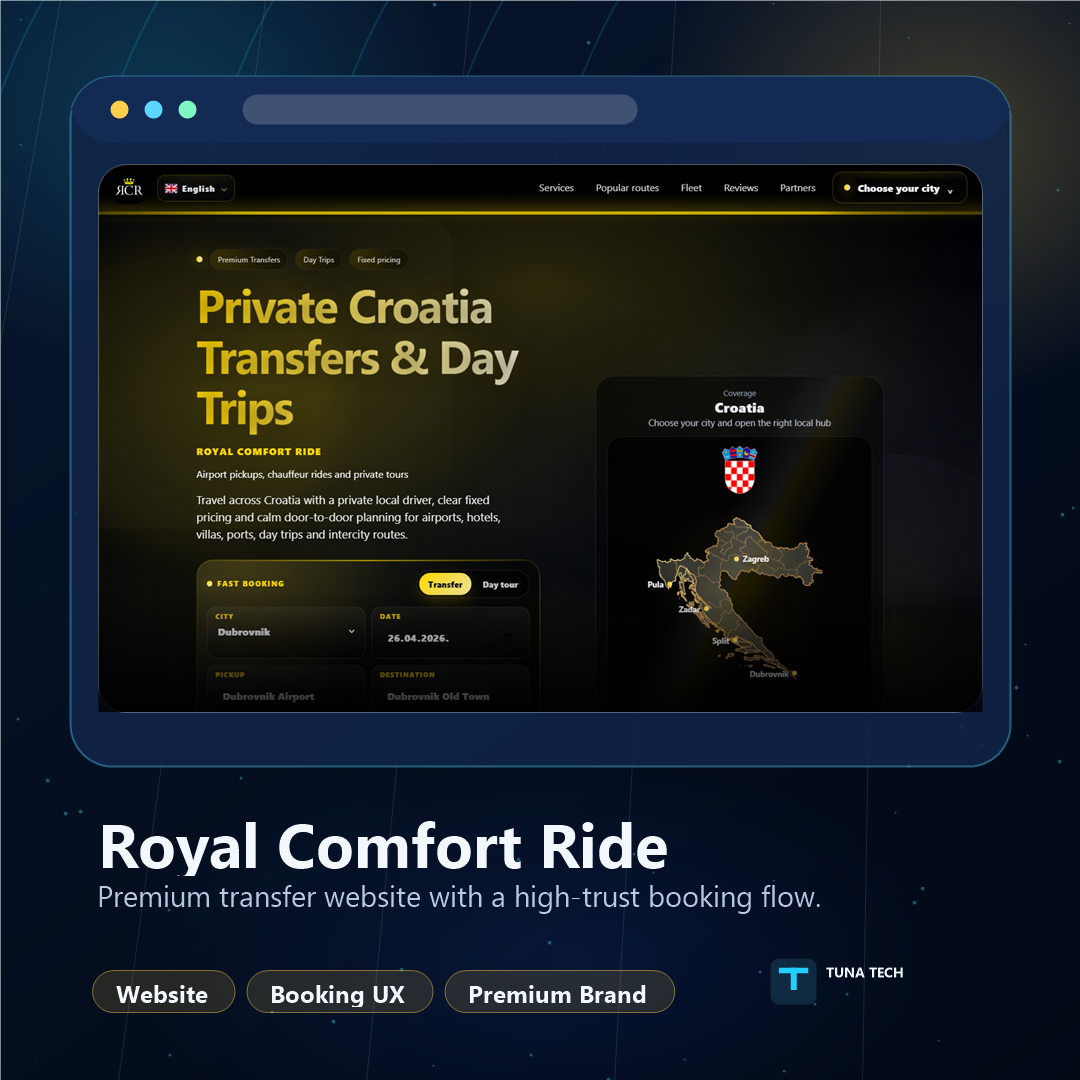 Royal Comfort Ride showcase