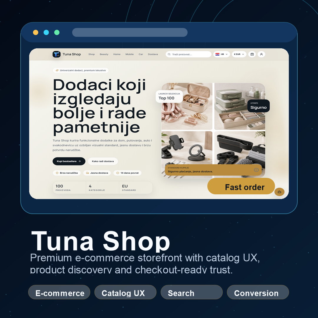 Tuna Shop showcase